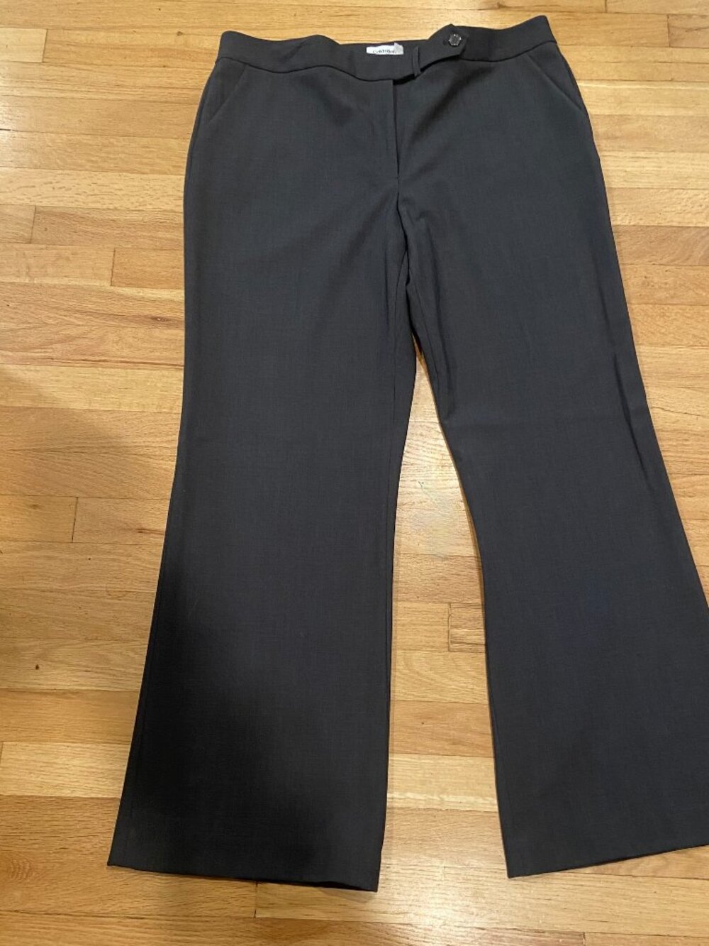 Calvin Klein Gray (Charcoal) Pants Size 16